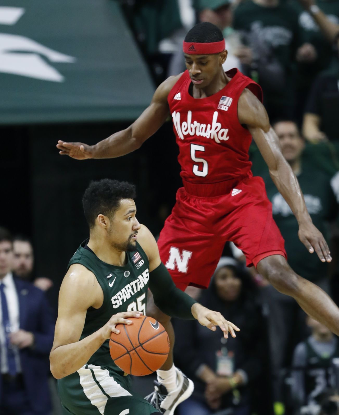 Nebraska Michigan St Basketball